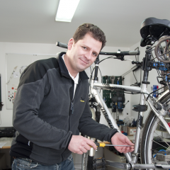 Gerhard Kokeisl, Fahrradtechniker:  der Elektrofahrradboom ist ungebrochen.